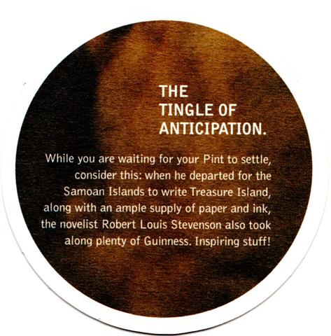 dublin l-irl guinness guinness pure 1-2b (rund215-the tingle of) 